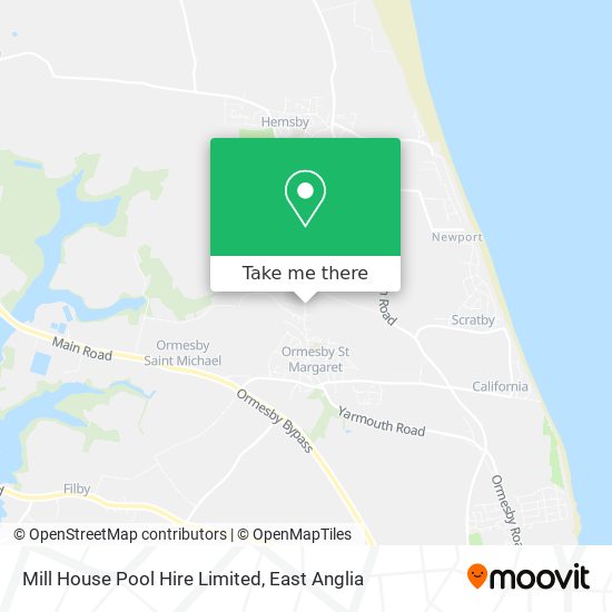 Mill House Pool Hire Limited map
