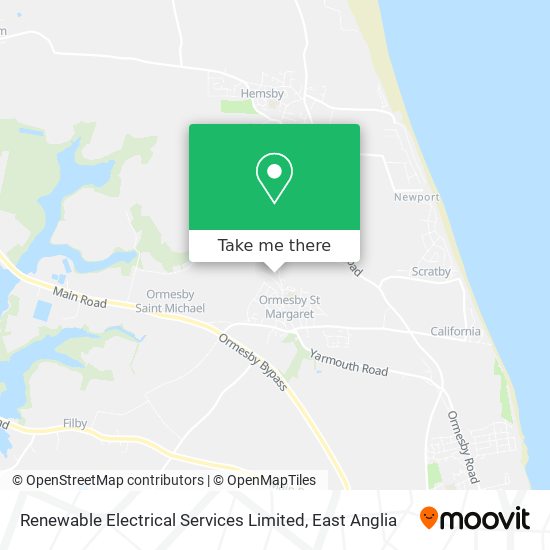 Renewable Electrical Services Limited map