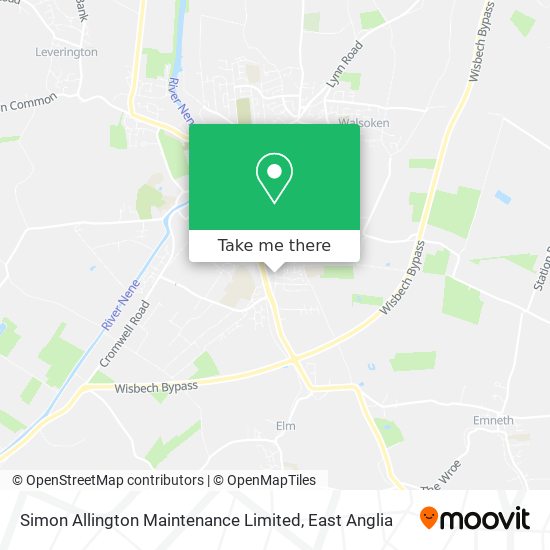 Simon Allington Maintenance Limited map