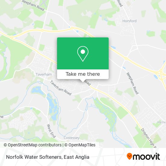 Norfolk Water Softeners map