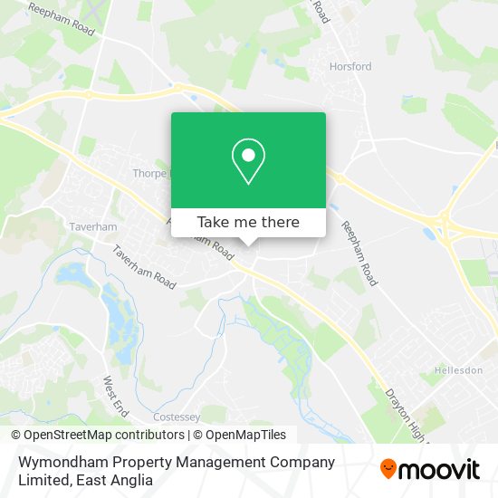 Wymondham Property Management Company Limited map