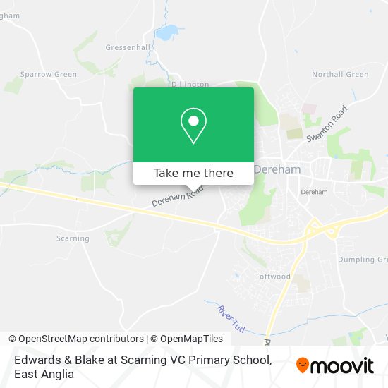 Edwards & Blake at Scarning VC Primary School map