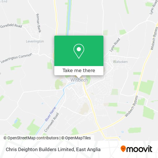 Chris Deighton Builders Limited map