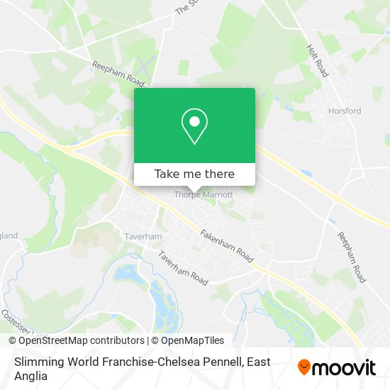 Slimming World Franchise-Chelsea Pennell map