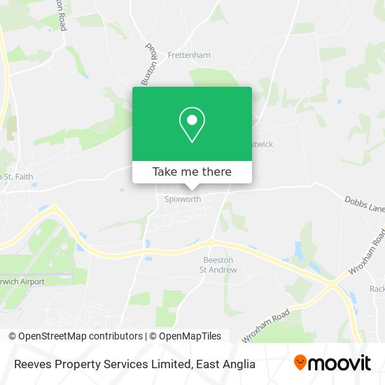 Reeves Property Services Limited map