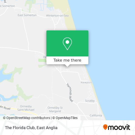 The Florida Club map