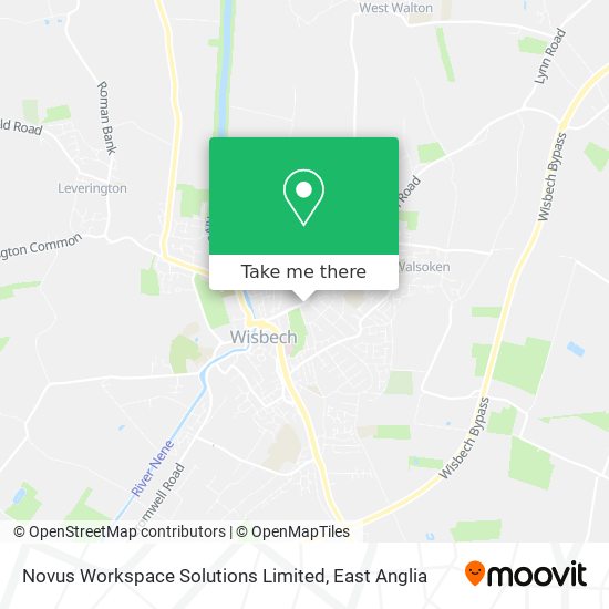 Novus Workspace Solutions Limited map
