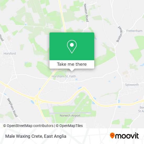 Male Waxing Crete map
