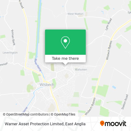 Warner Asset Protection Limited map