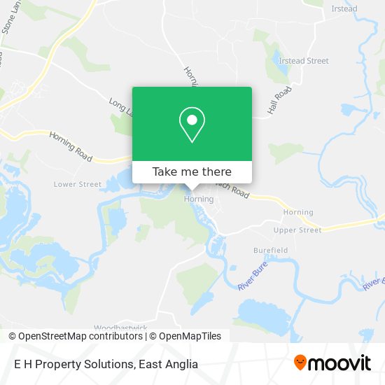 E H Property Solutions map