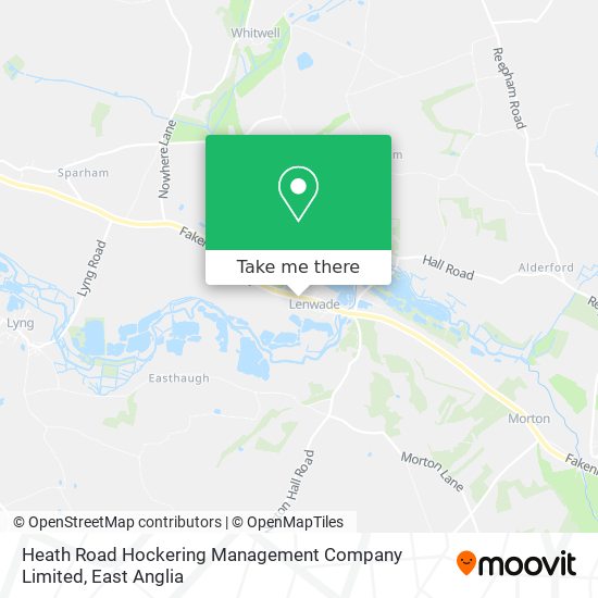 Heath Road Hockering Management Company Limited map