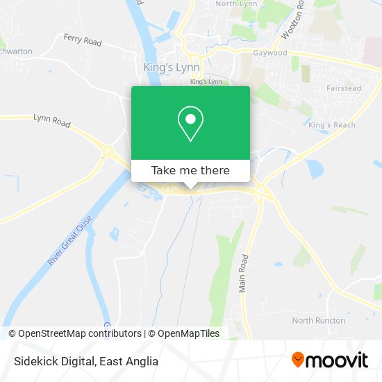 Sidekick Digital map