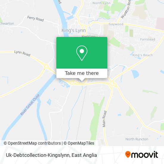 Uk-Debtcollection-Kingslynn map