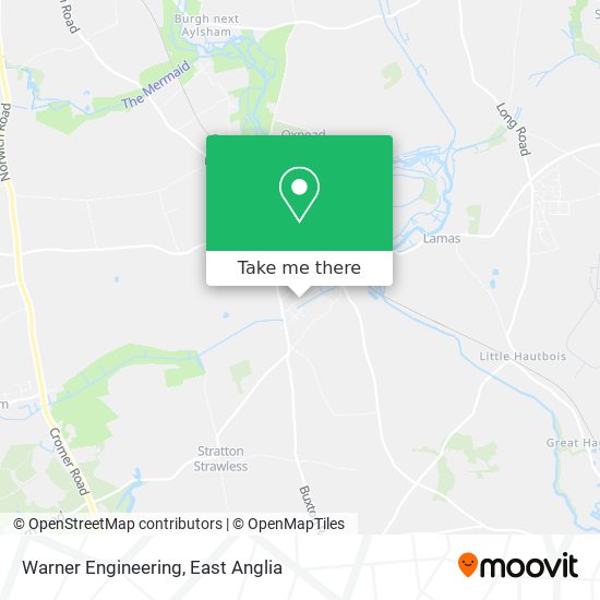 Warner Engineering map