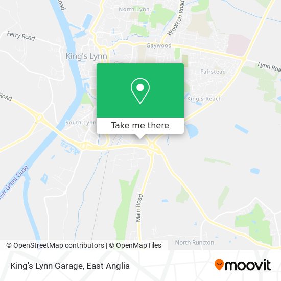 King's Lynn Garage map