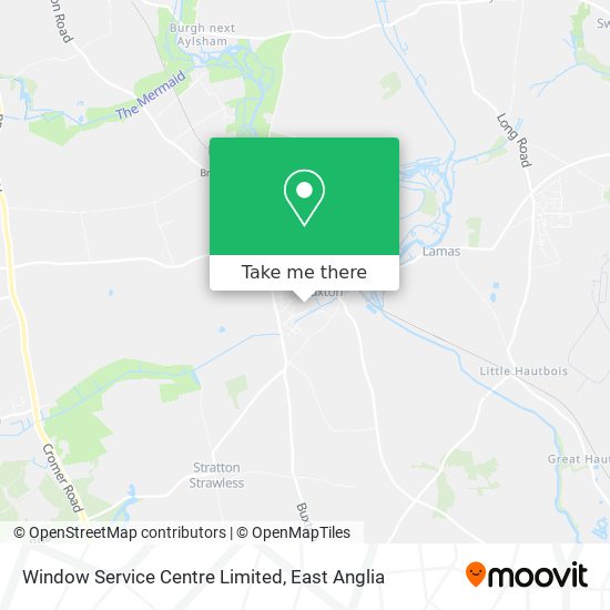 Window Service Centre Limited map
