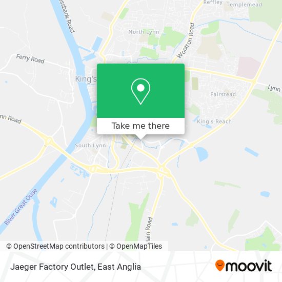 Jaeger Factory Outlet map