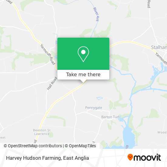 Harvey Hudson Farming map
