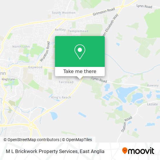 M L Brickwork Property Services map