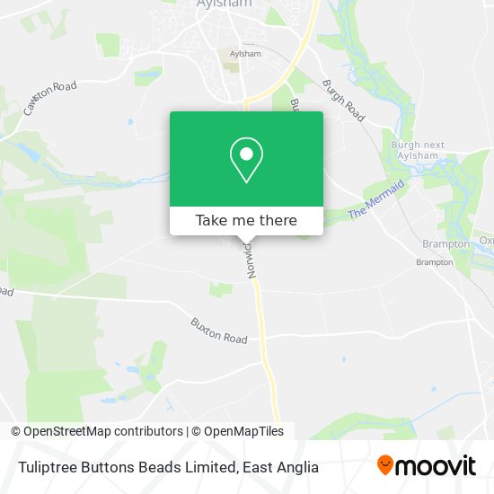 Tuliptree Buttons Beads Limited map