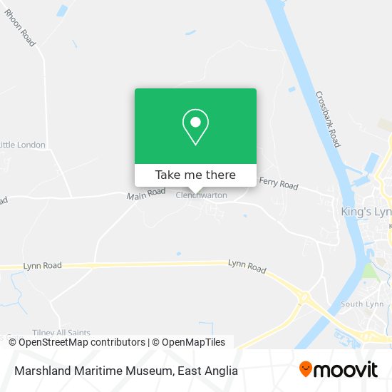 Marshland Maritime Museum map