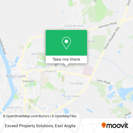 Exceed Property Solutions map