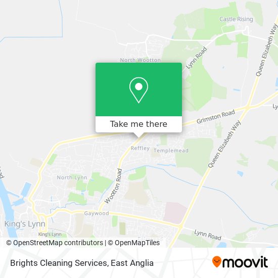 Brights Cleaning Services map