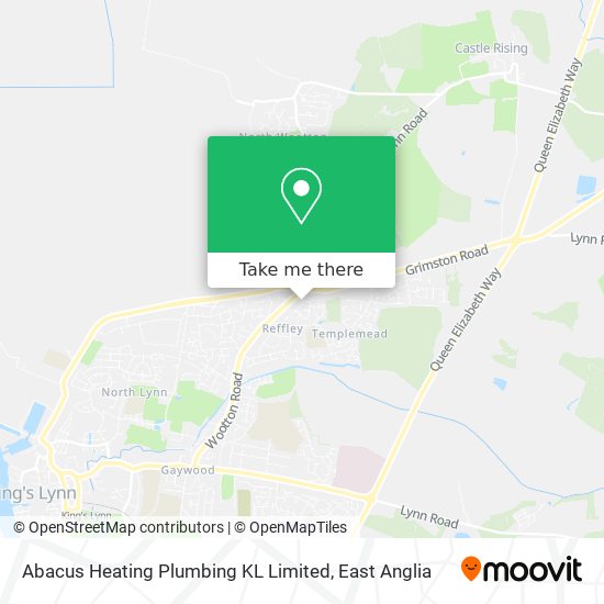 Abacus Heating Plumbing KL Limited map