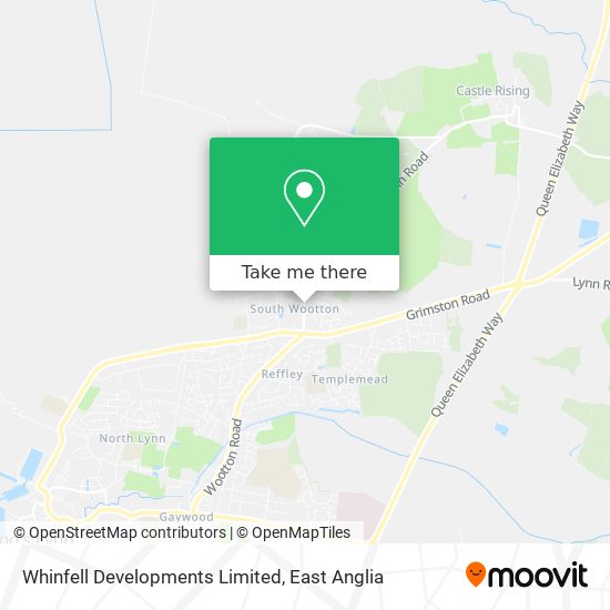 Whinfell Developments Limited map