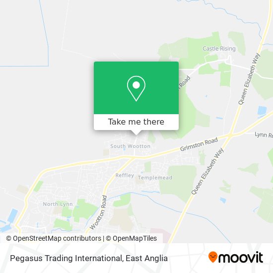 Pegasus Trading International map