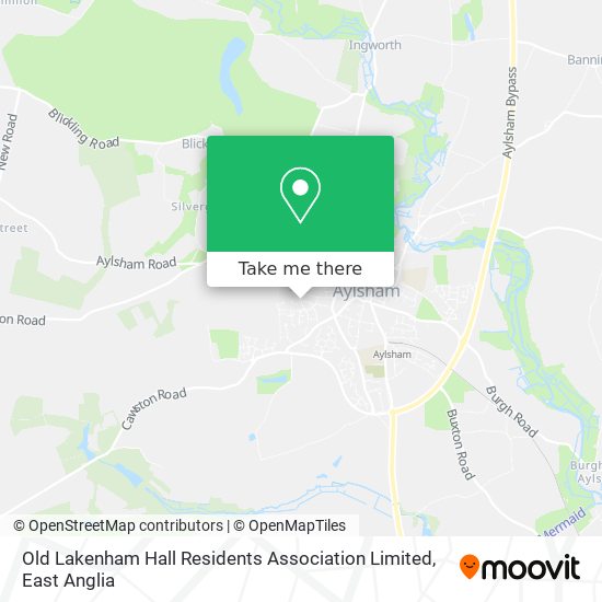 Old Lakenham Hall Residents Association Limited map