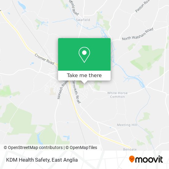 KDM Health Safety map