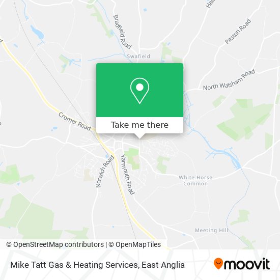 Mike Tatt Gas & Heating Services map