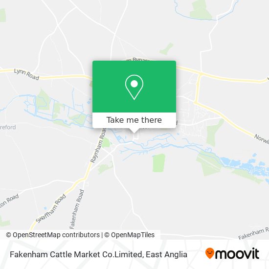 Fakenham Cattle Market Co.Limited map