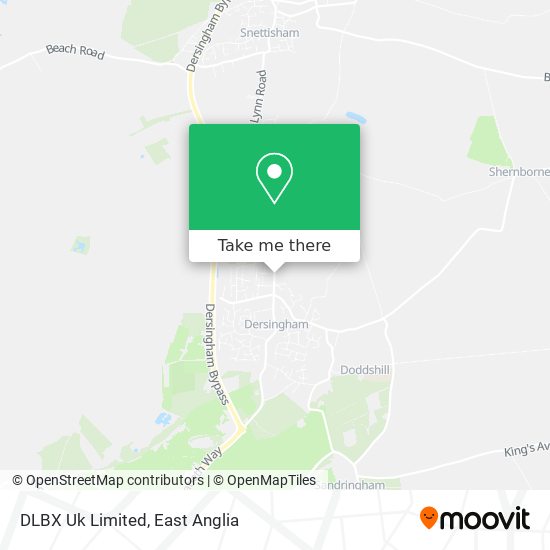 DLBX Uk Limited map