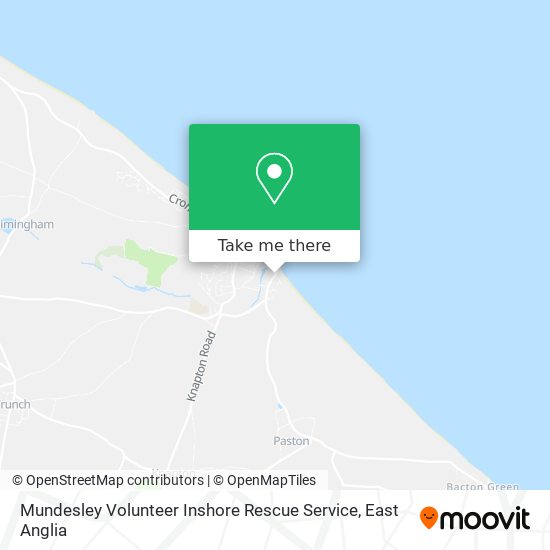 Mundesley Volunteer Inshore Rescue Service map