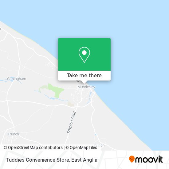 Tuddies Convenience Store map