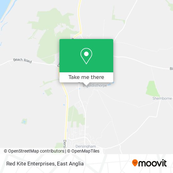 Red Kite Enterprises map