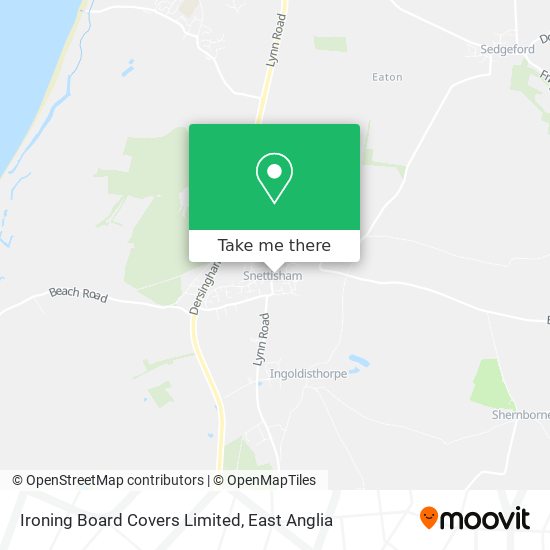 Ironing Board Covers Limited map