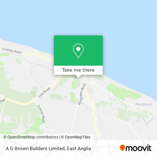 A G Brown Builders Limited map