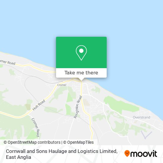 Cornwall and Sons Haulage and Logistics Limited map
