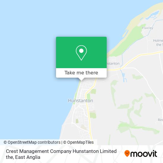 Crest Management Company Hunstanton Limited the map