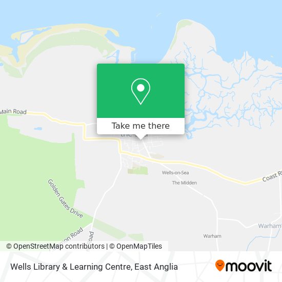 Wells Library & Learning Centre map