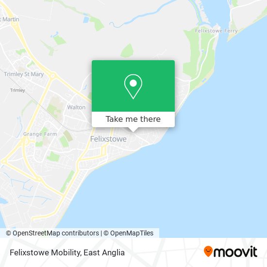 Felixstowe Mobility map