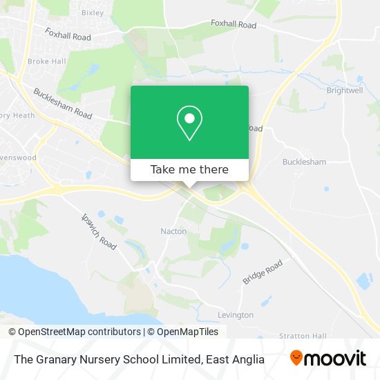 The Granary Nursery School Limited map