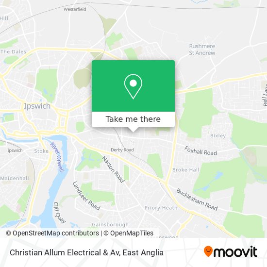 Christian Allum Electrical & Av map