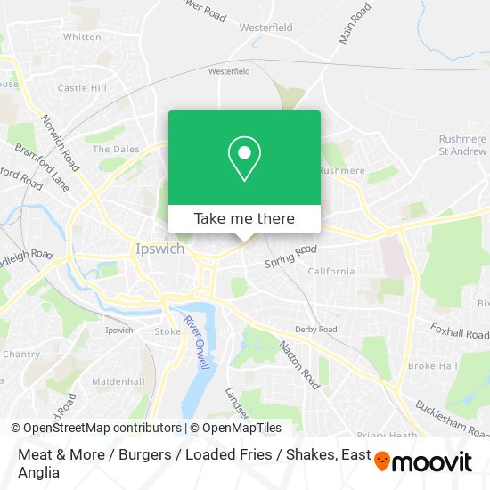 Meat & More / Burgers / Loaded Fries / Shakes map