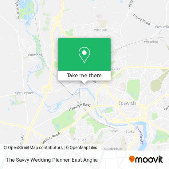 The Savvy Wedding Planner map