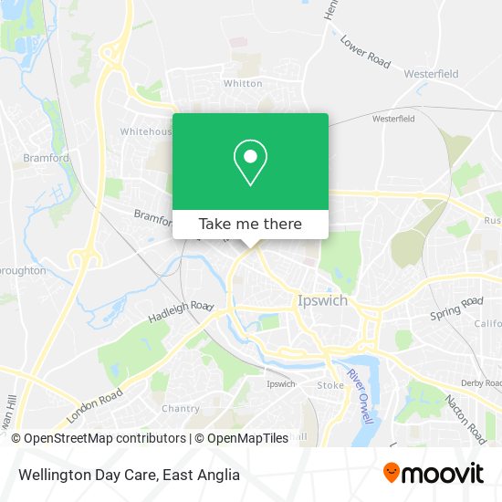 Wellington Day Care map