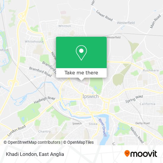 Khadi London map